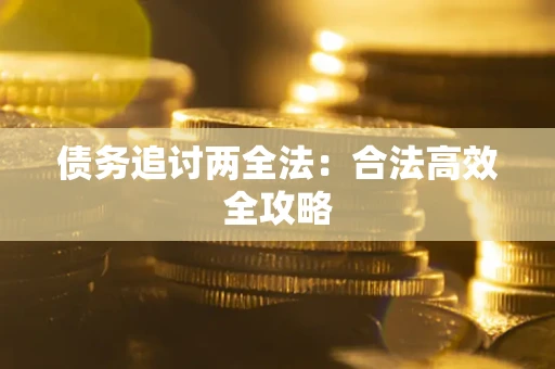 武汉债务追讨两全法：合法高效全攻略