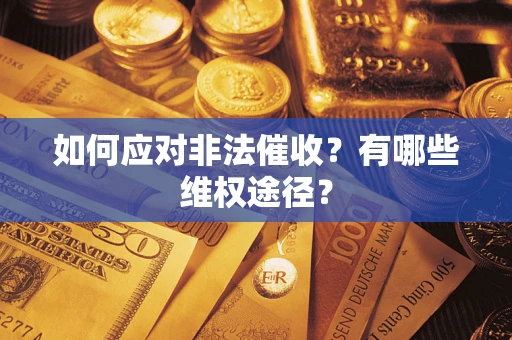武汉如何应对非法催收？有哪些维权途径？