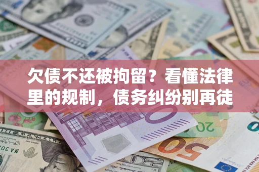 武汉欠债不还被拘留？看懂法律里的规制，债务纠纷别再徒劳奔波