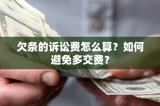 武汉欠条的诉讼费怎么算？如何避免多交费？