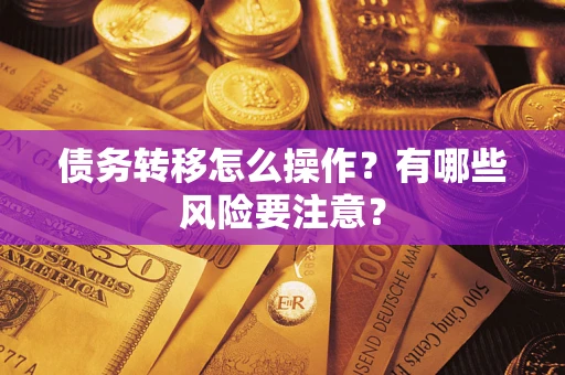 武汉债务转移怎么操作？有哪些风险要注意？
